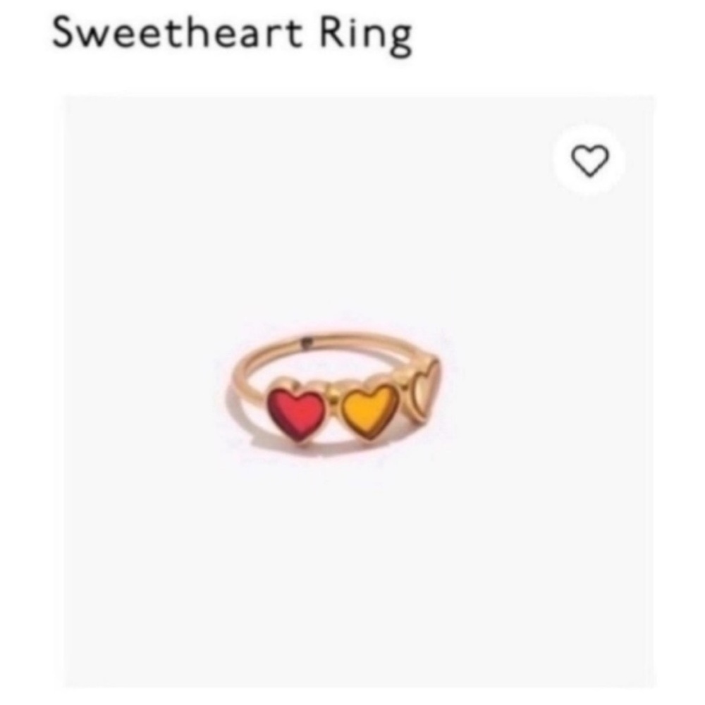 MADEWELL SWEETHEART RING